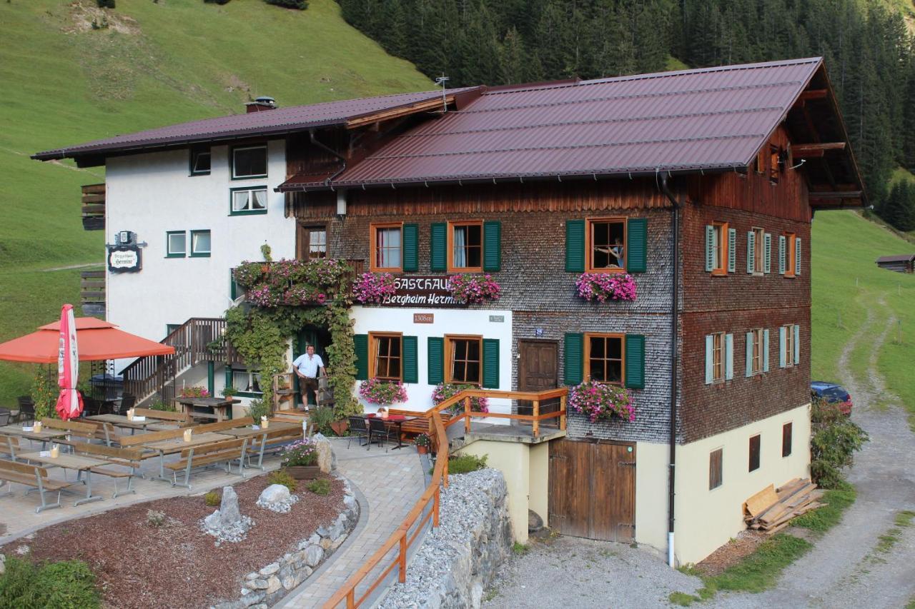 Berggasthaus Hermine Madau Zams Bagian luar foto